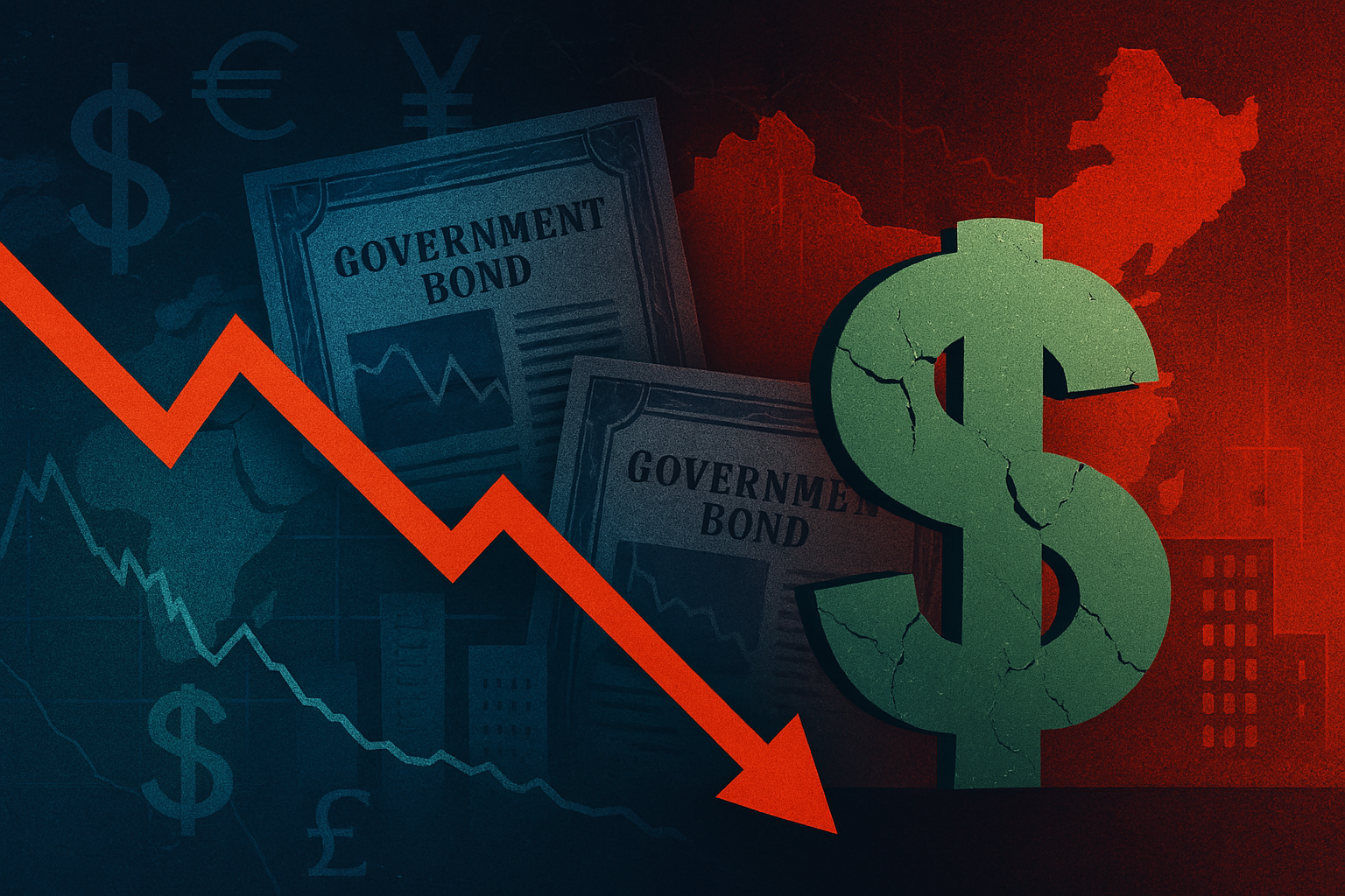 China US treasury holdings and foreign Treasury selling