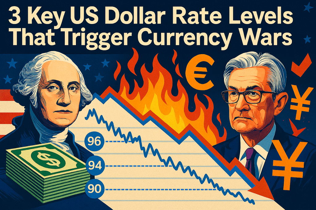 3 key us dollar rate levels dollar forecast