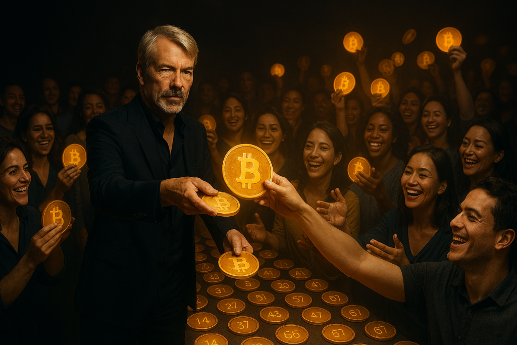 Saylor BTC dividends