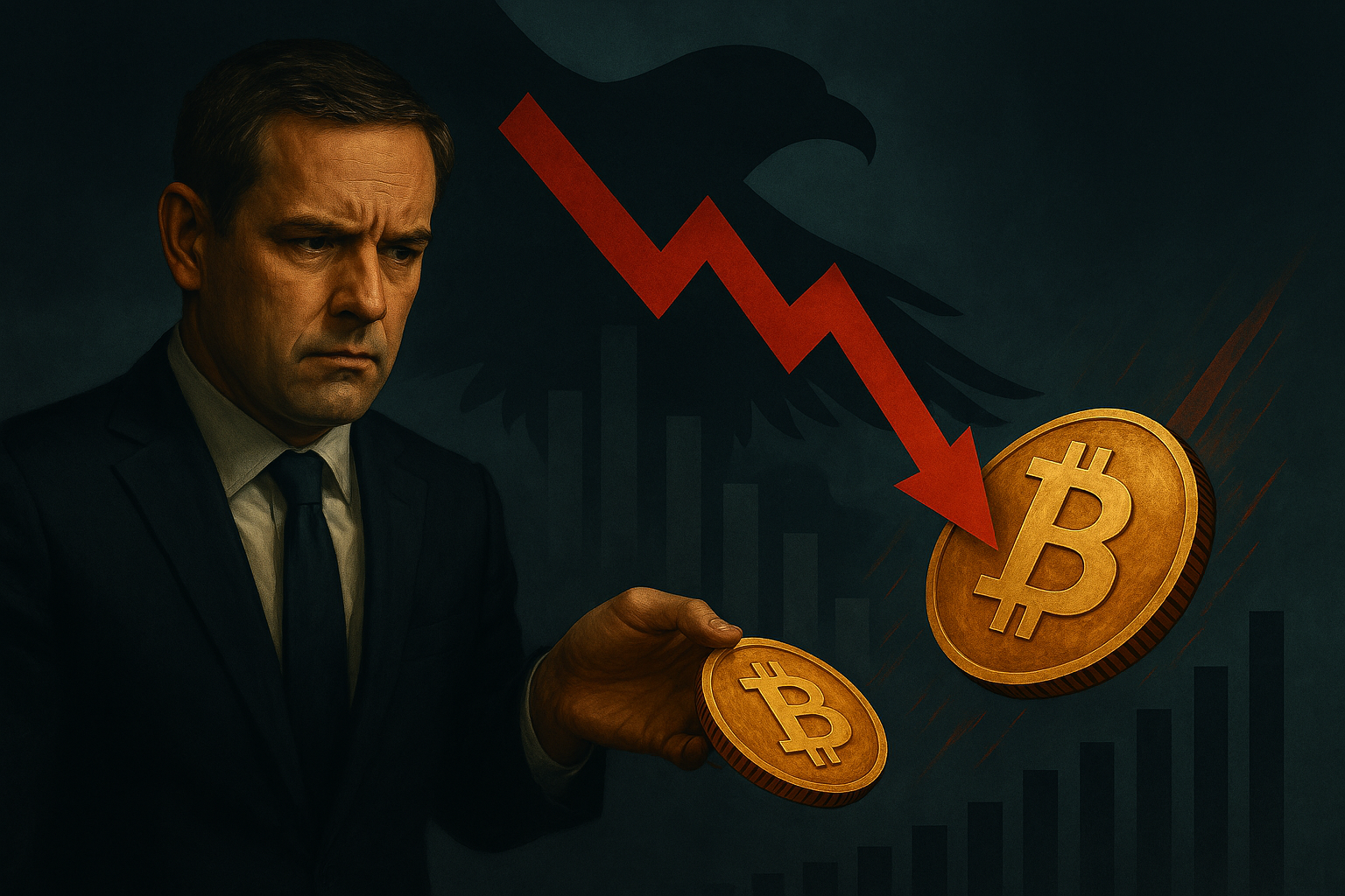 Bitcoin price hits new low