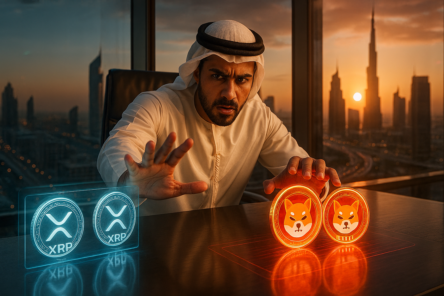 Dubai investor selling XRP buying SHIB