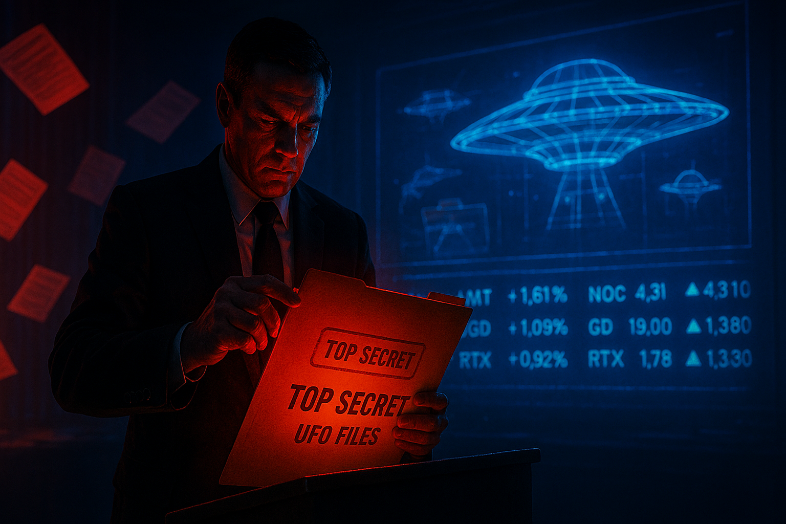 Trump UFO Disclosure defence stocks
