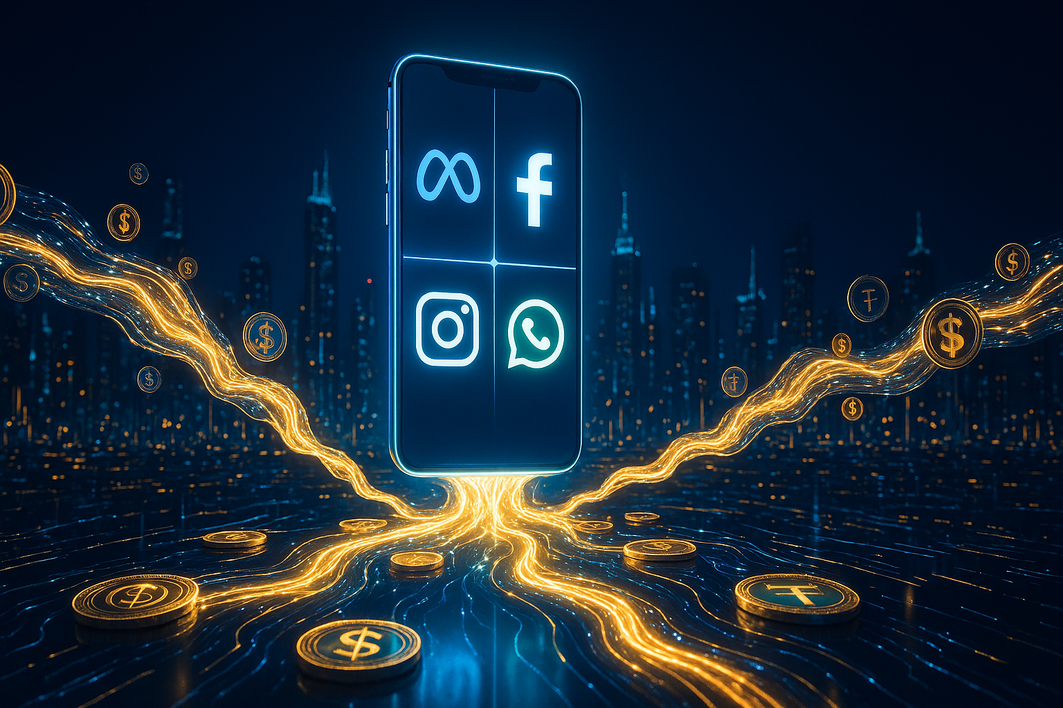 Meta stablecoin payments