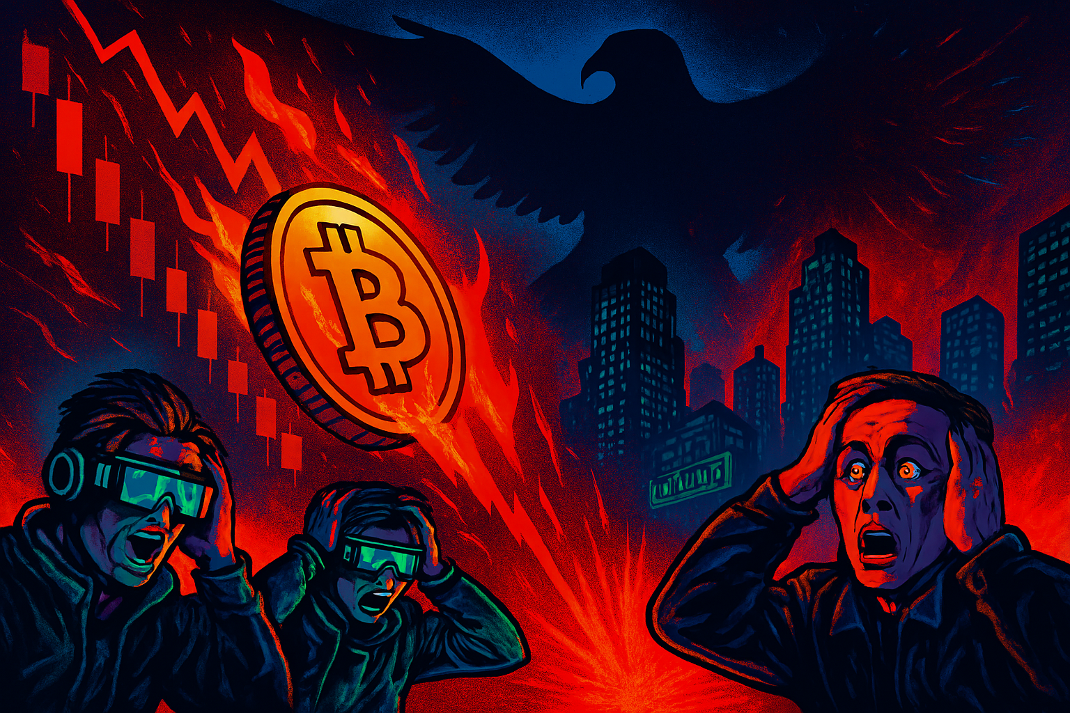 Bitcoin price hits new low