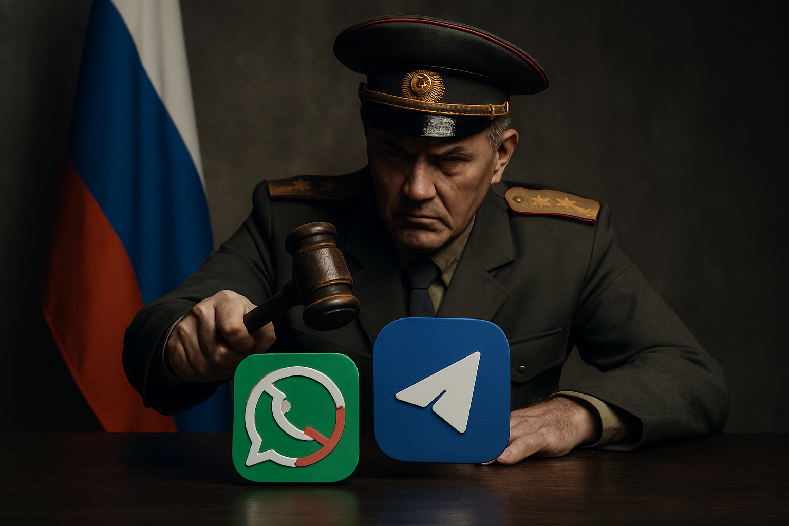 Russia bans WhatsApp and Telegram
