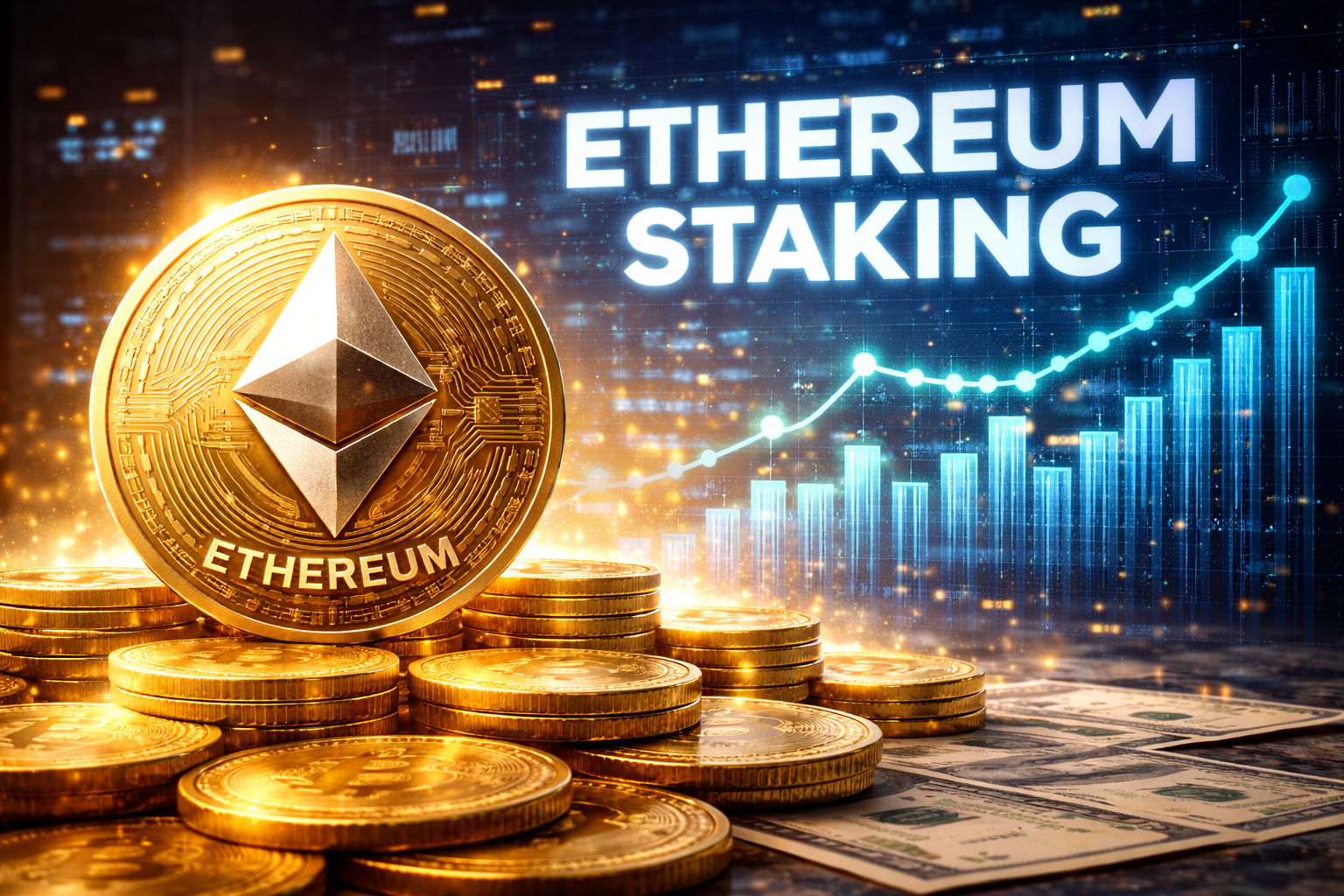 Ethereum staking milestone