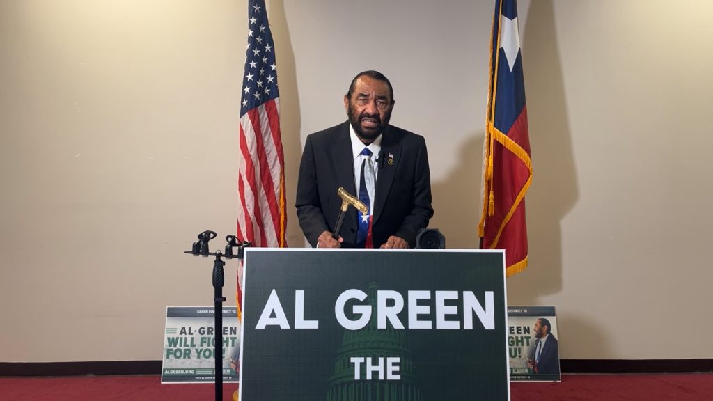 Al Green during a press interaction