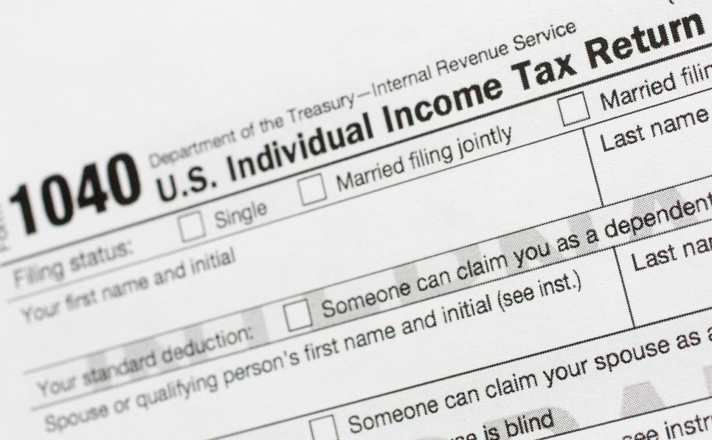 Tax refund papers IRS 2026