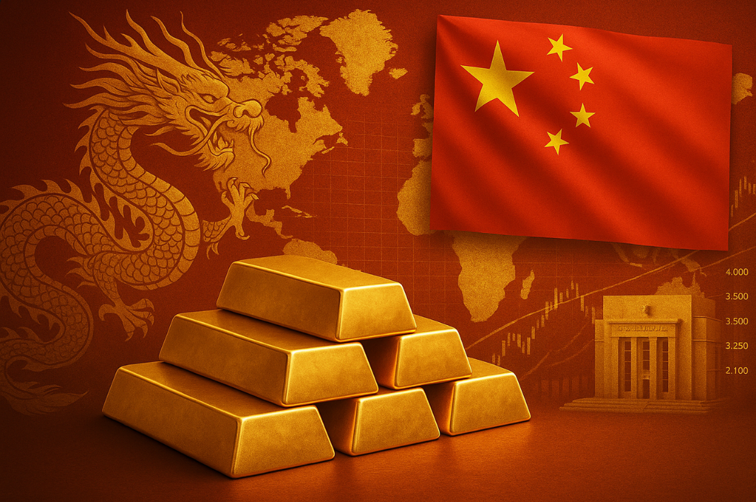 China gold surpasses US dollar