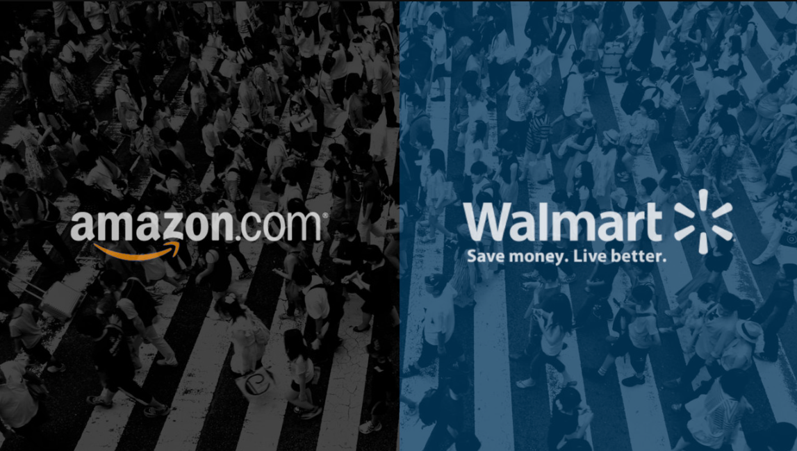 Walmart vs Amazon stock