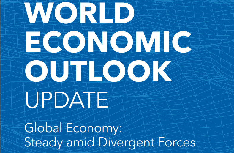 IMF World Economic Outlook Update cover