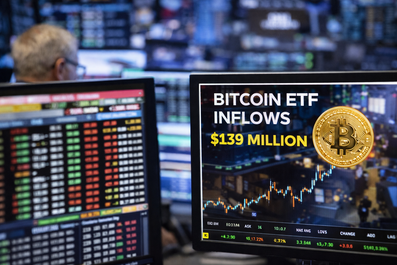 Bitcoin institutional inflows