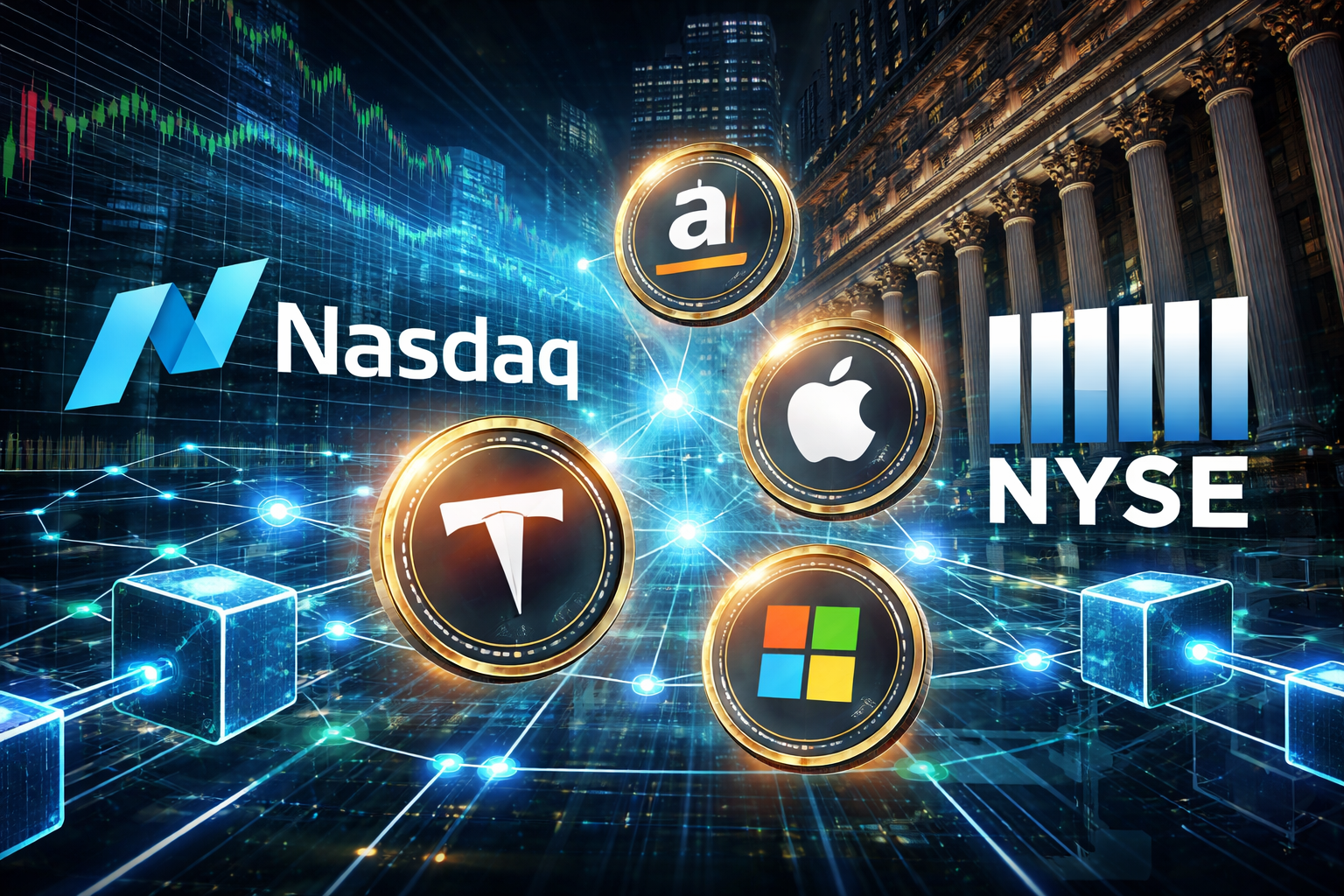 tokenized stocks blockchain