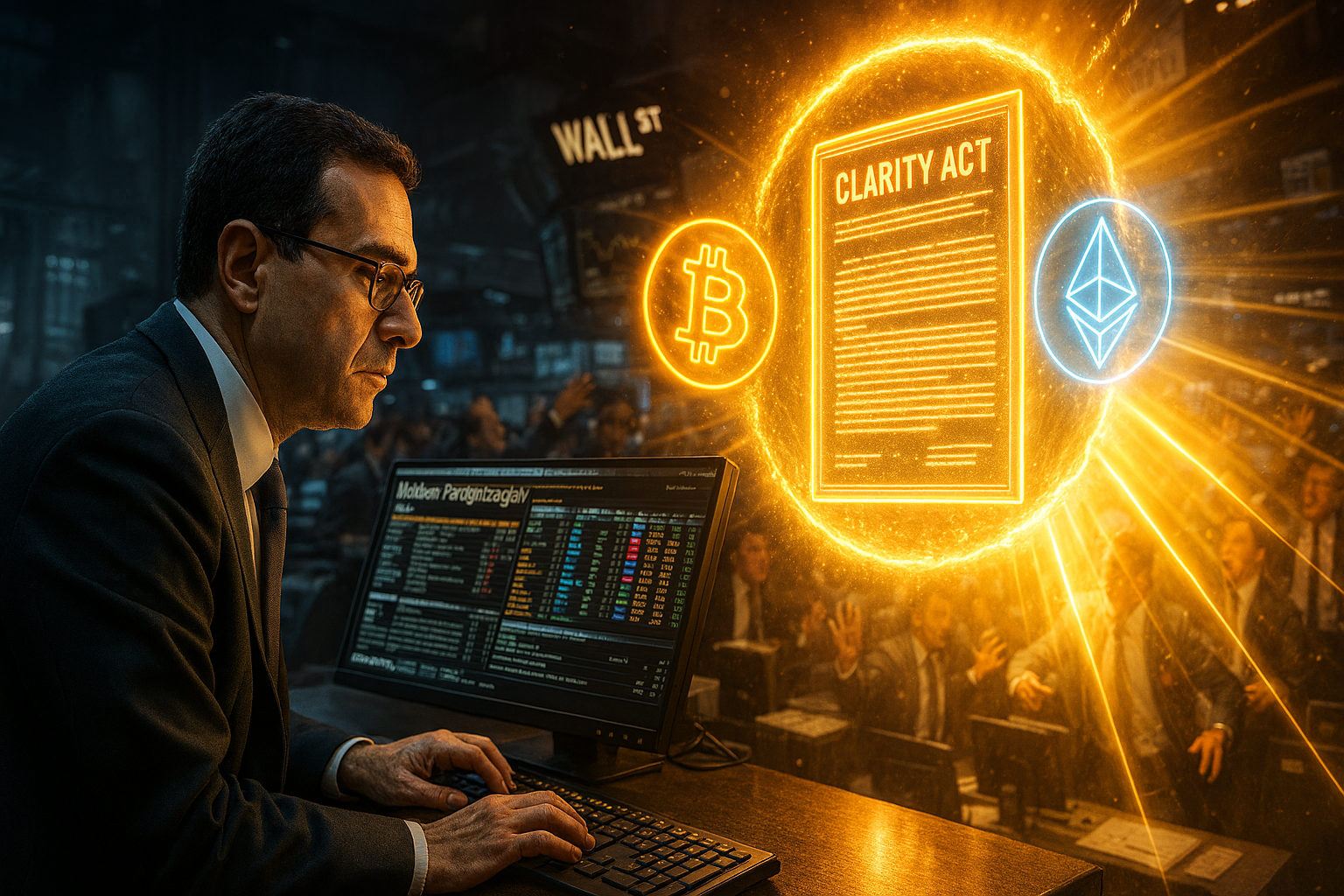 Nikolaos Panigirtzoglou Bloomberg terminal Clarity Act