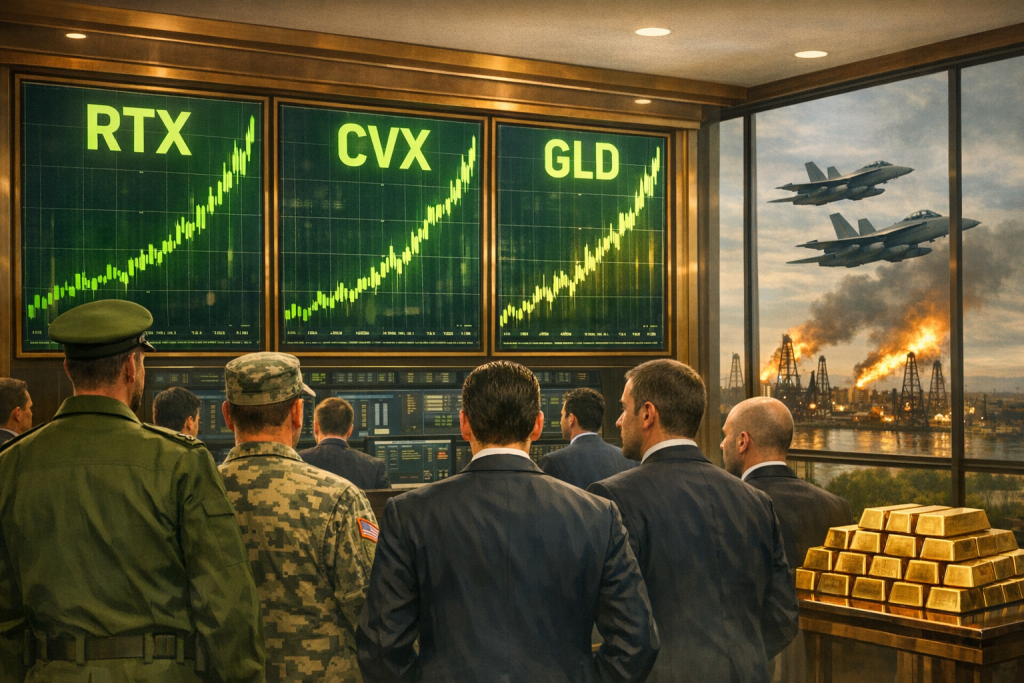 rtx cvx gld stock prices