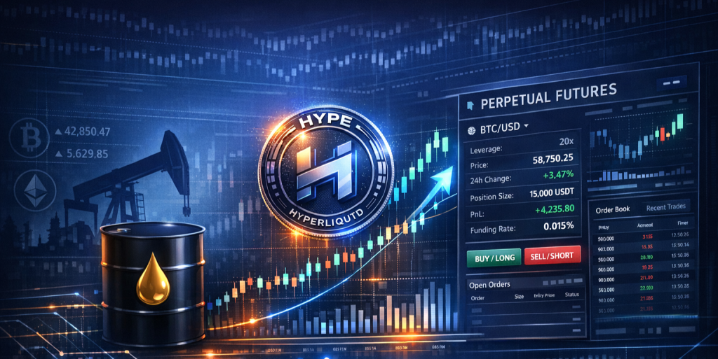 HYPE price surge and oil perpetuals trading