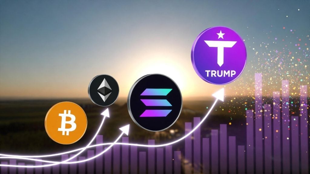 Trump meme coin surge and cryptocurrencies remain stable