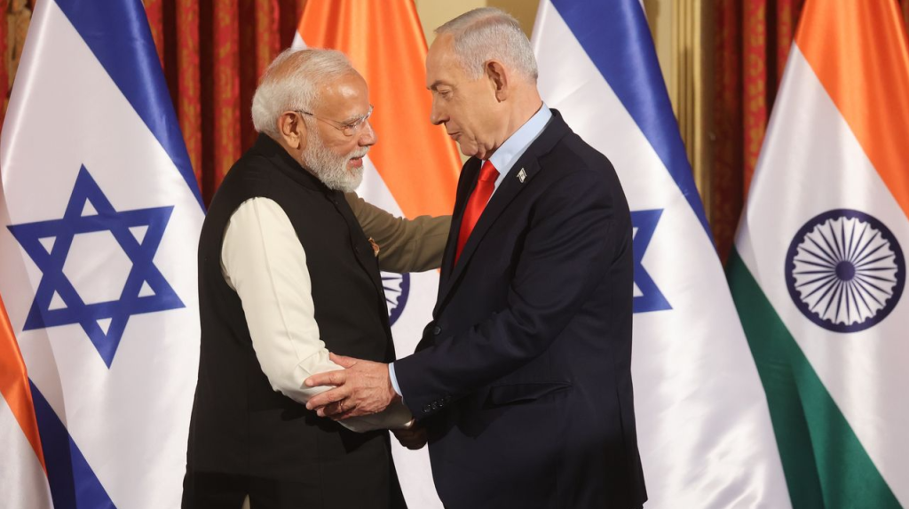 Modi in Israel or India-Israel summit
