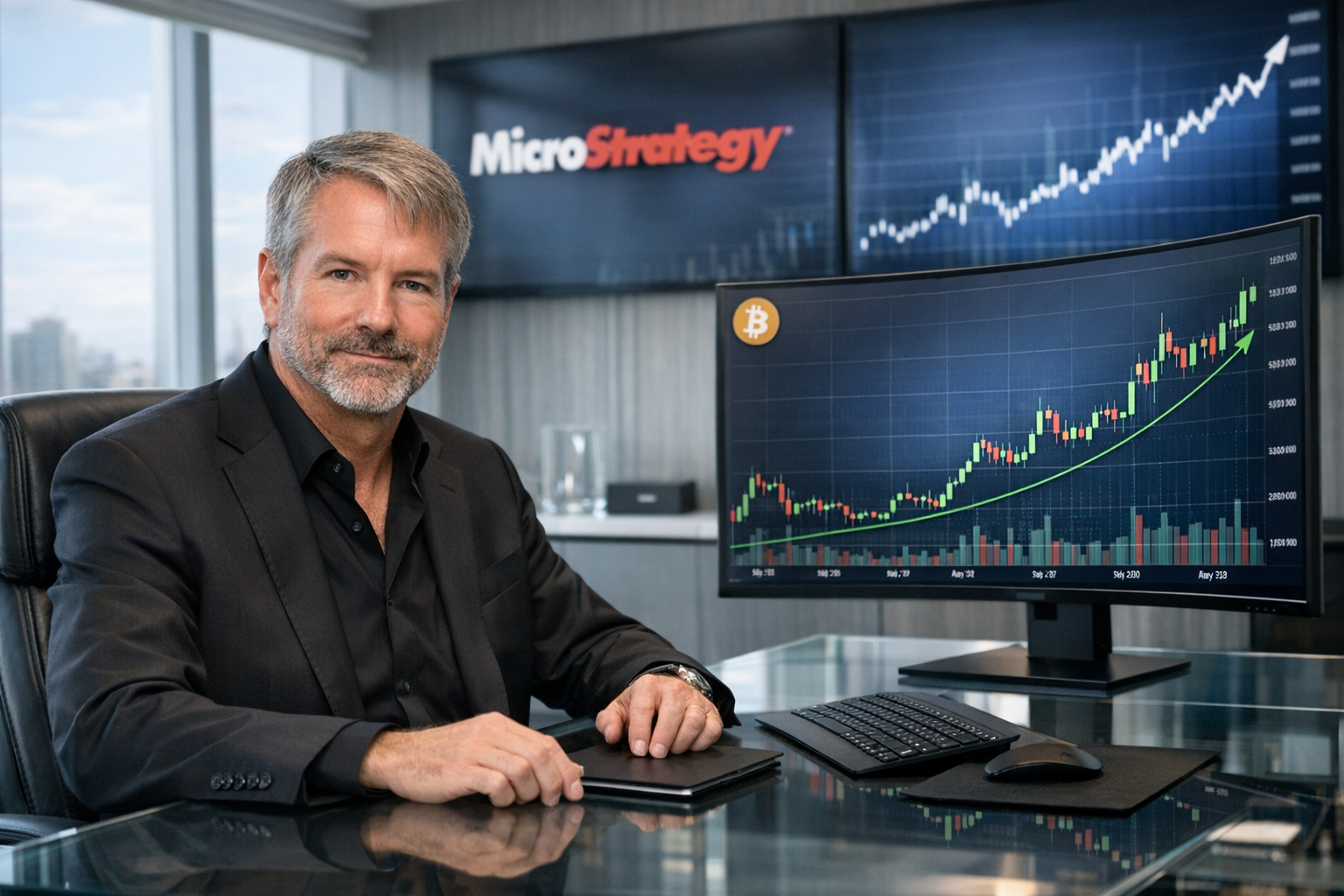 Michael Saylor announcement regarding Bitcoin purchases