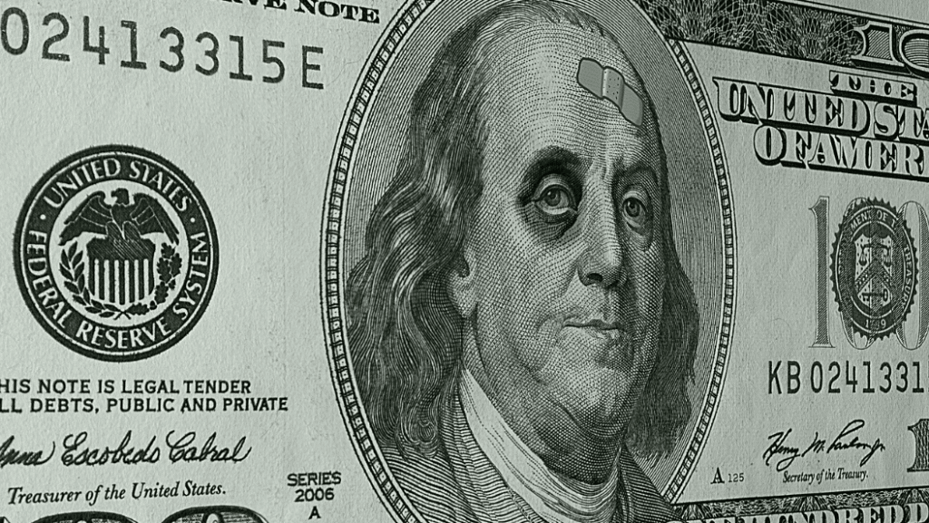 Iran war de-dollarization black eye USD
