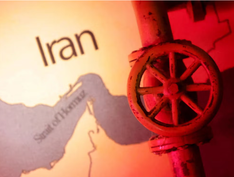 Iran and Strait of Hormuz pipeline illustration as Brent crude below $100 follows the Iran 15 point plan proposal