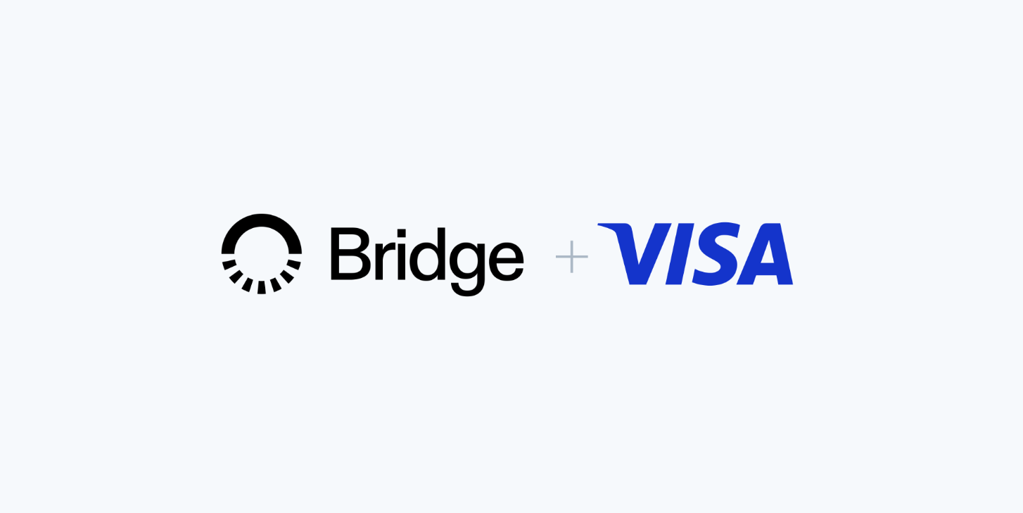 Bridge and Visa partner to expand Visa stablecoin cards and stablecoin-backed cards via onchain settlement