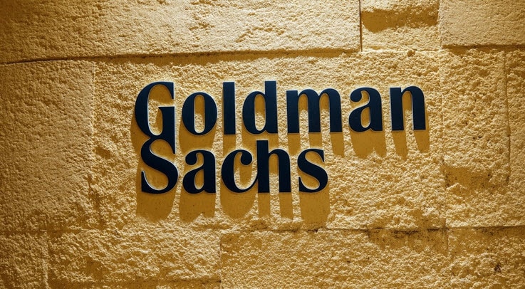 Goldman Sachs wall logo
