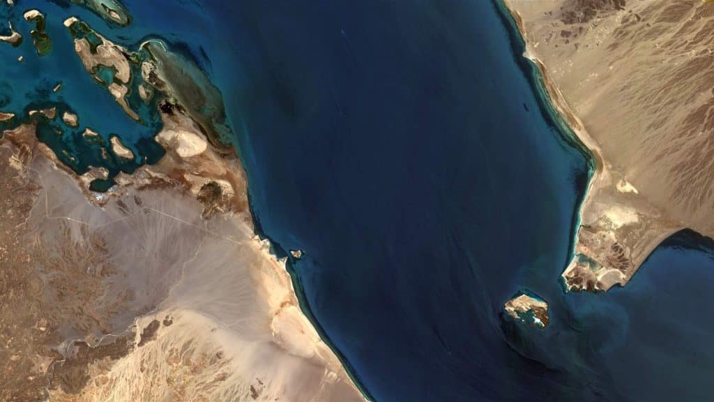 Strait of Hormuz oil route