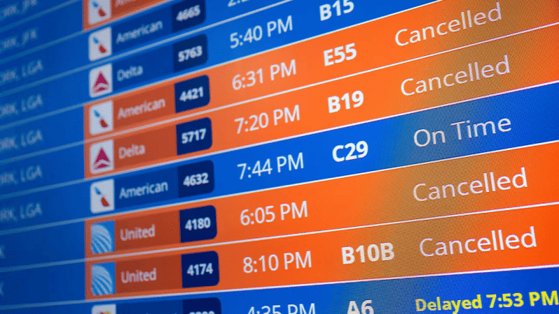 Jet fuel prices push airlines to cancel flights