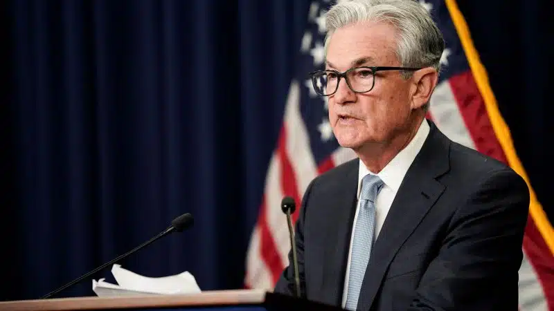 Jerome Powell debt warning