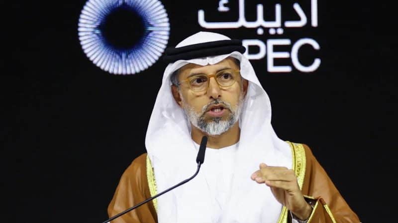 UAE Energy Minister Suhail Al Mazrouei