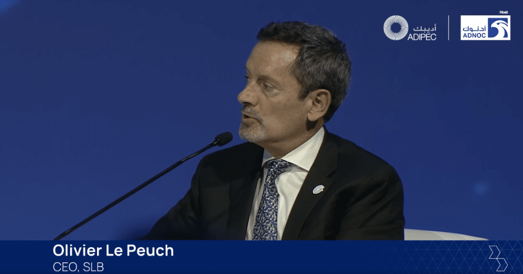 Olivier Le Peuch, CEO of oilfield services SLB