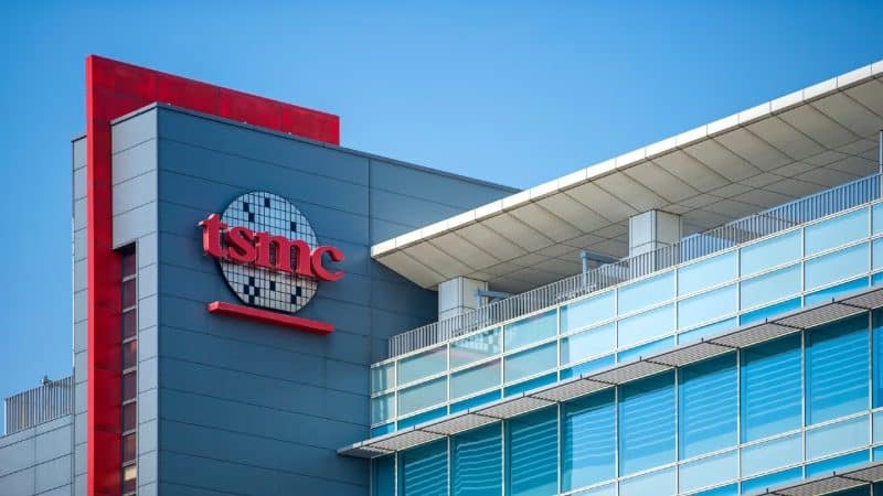 TSMC Headquarters Offices discussing TSMC revenue growth