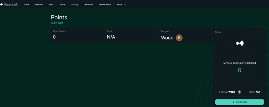 hyperliquid airdrop points dashboard