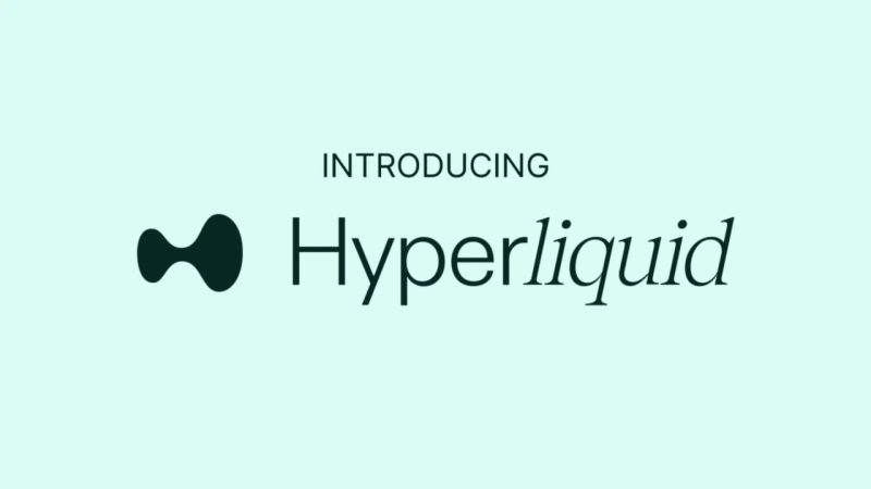 Hyperliquid strategies platform intro written on a blue background