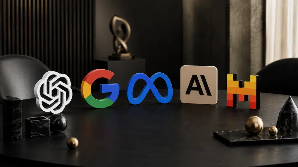 OpenAI, Google, Meta, Anthropic, Mistral AI models
