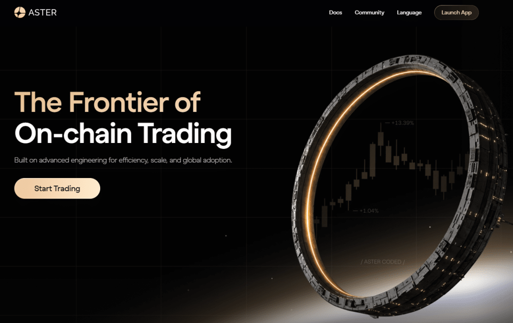 Aster Best For High Leverage And Multi-Chain Access