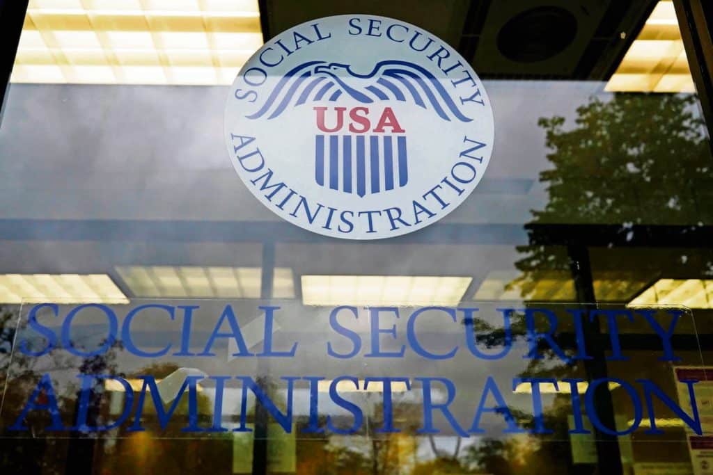 Social Security Administration headquarters, where the social security benefits update on paper checks was announced