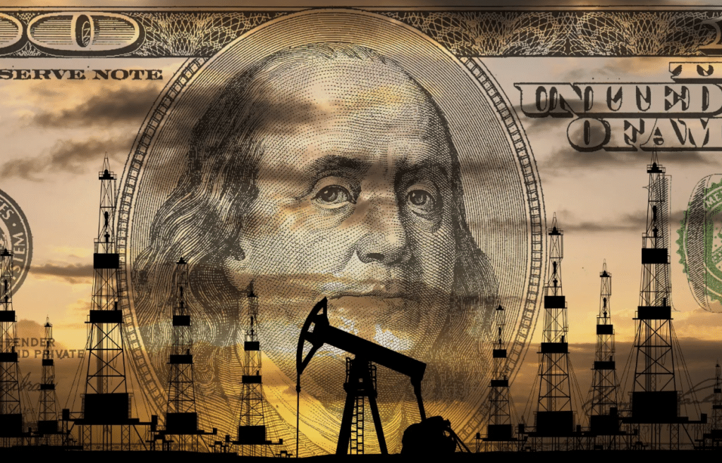 petrodollar decline connects directly to what is de-dollarization