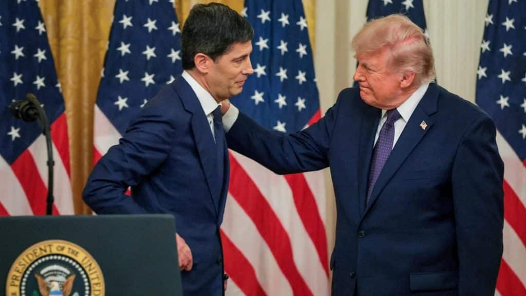 Donald J. Trump and Kevin Warsh