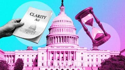 Clarity Act document highlighting the Clarity Act US Senate link, Clarity crypto bill, and Clarity bill status