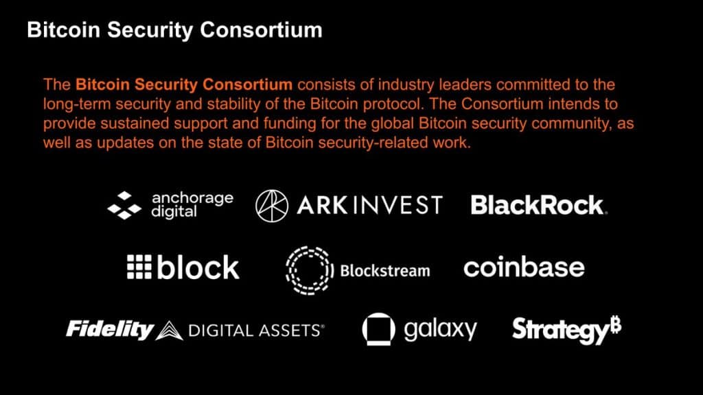 Bitcoin Security Consortium