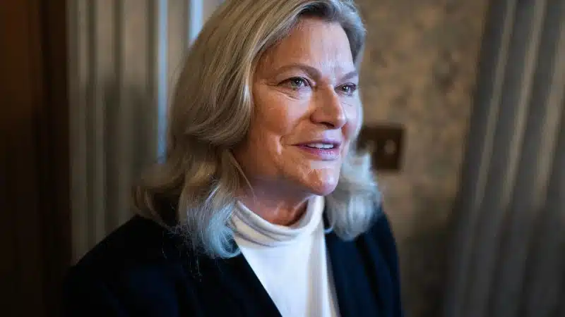 Image of Senator Cynthia Lummis as the US Senate debates the CLARITY Act and the future of US crypto policy