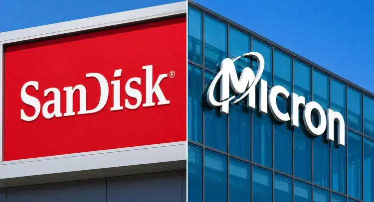 SanDisk stock