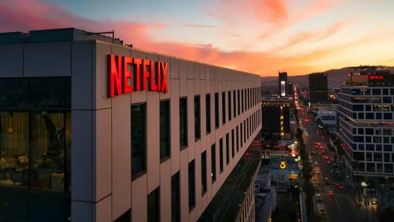 Image of the netflix building office