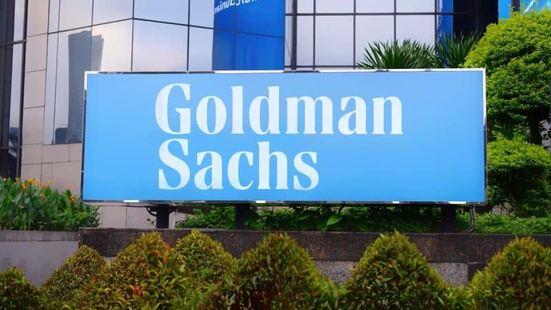 Goldman Sachs ETF logo image representing the Goldman Sachs NEOS acquisition and NEOS Investments amid Wall Street tokenization and growing interest in tokenized assets.