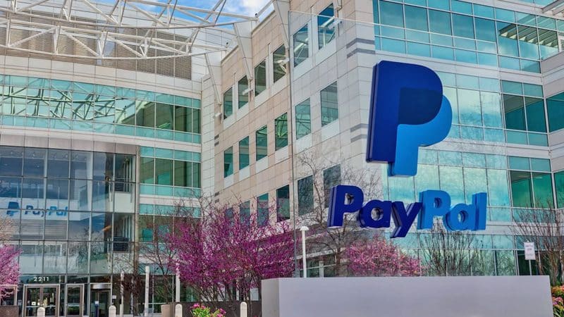 PayPal Stripe acquisition collapse PayPal stock crash Advent Stripe deal Fintech market selloff Adyen price war