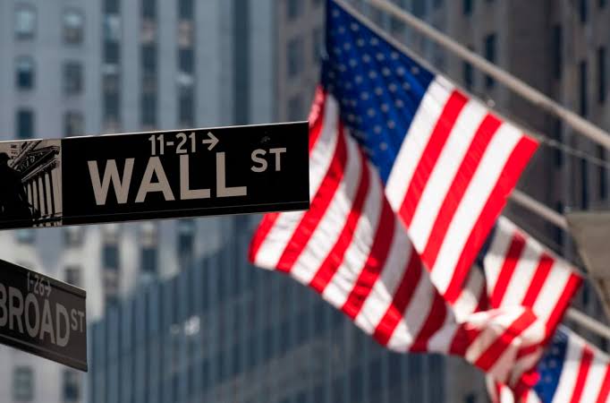 US stock trading Wall Street scene representing Nvidia trading volume, Micron trading volume, Tesla trading volume, and most traded stocks in the US market