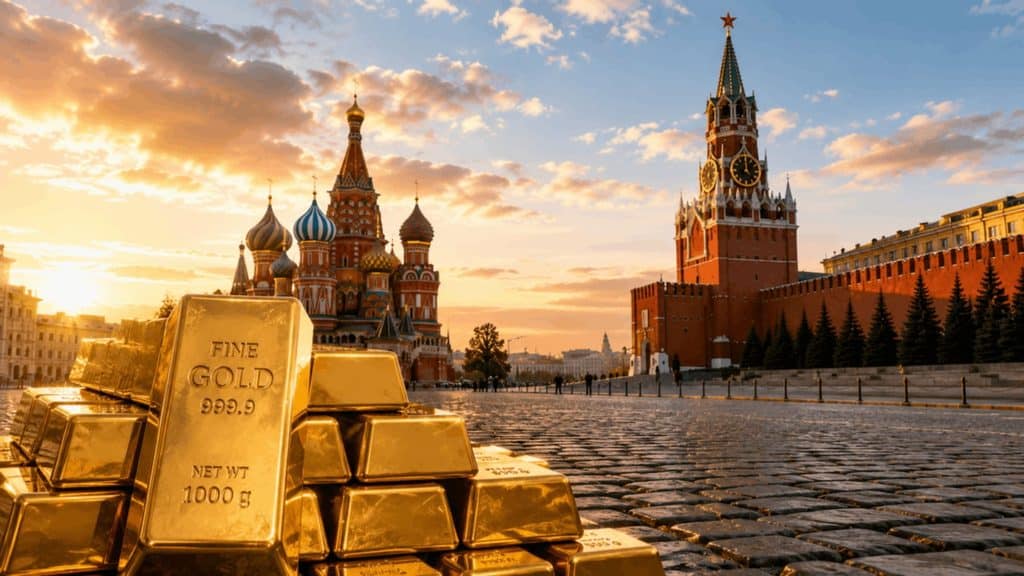 Russia and gold strategy to Hong Kong